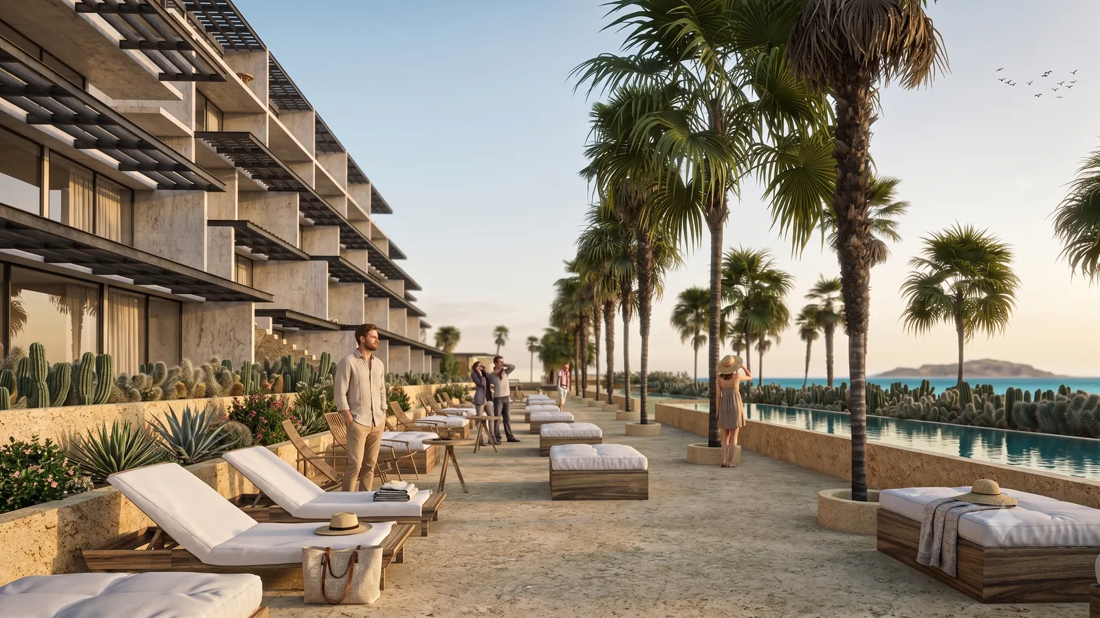 Club de playa — área privada
